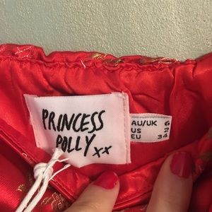 Brand new princess polly chhinese mini dress